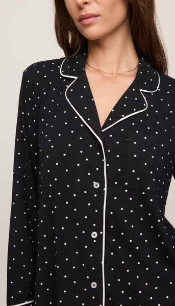 Luxe Dot Pj Top