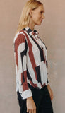 Pleated Button Down