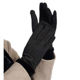 Glove With Faux Fur