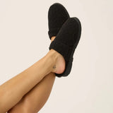 Slide-Cozy Chenille Cable Knit