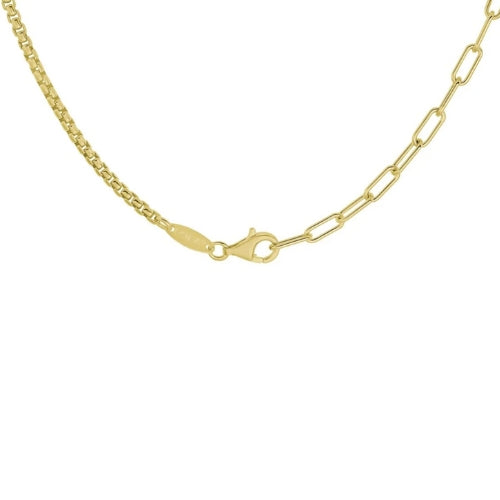 Split Chain-Oval & Rounded Chain 3.5Mm 18"