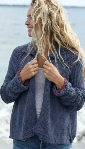 Heart Back Chunky Cardigan