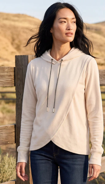 Rhinestone Crossoveer Hoodie