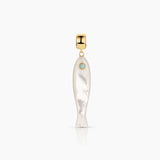 Fortuna Mother Of Pearl Fish Charm