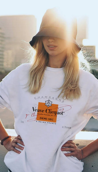 Crew Sweatshirt - Veu Orange