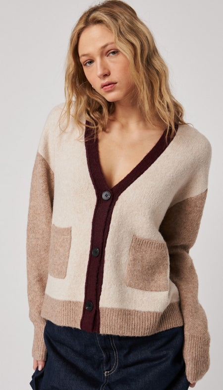 Tibi Scoop Mesh Sweater