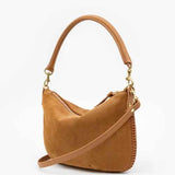 Petite Moyen Messenger-Suede Whipstitch