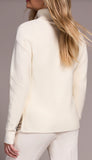 Turtleneck High Low With Side Slits