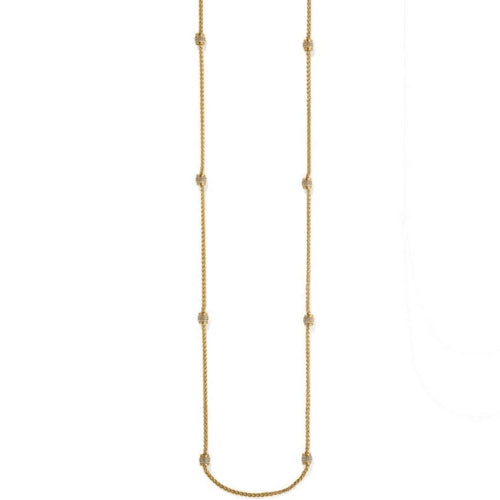 Meridian Petite Gold Long Necklace