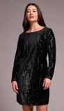 Long Sleeve Lined Dress