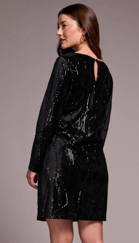 Long Sleeve Lined Dress