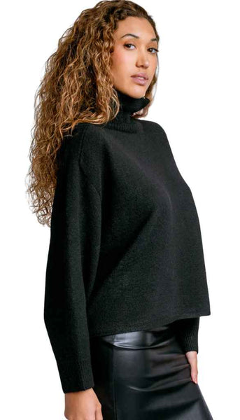 Echo Turtleneck - Black