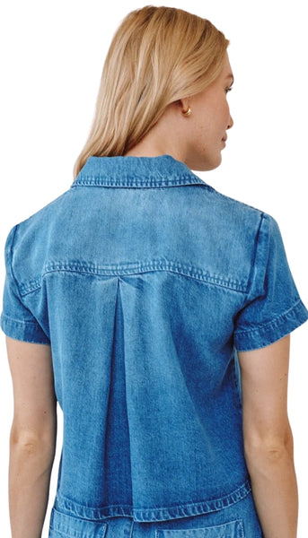 Short Sleeeve Flap Pocket Shirt