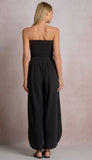 Strapless Smock Jumpsuit