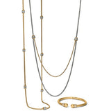Meridian Petite Gold Long Necklace