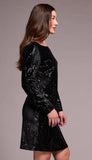 Long Sleeve Lined Dress