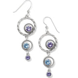 Halo Radiance French Wire Earrings
