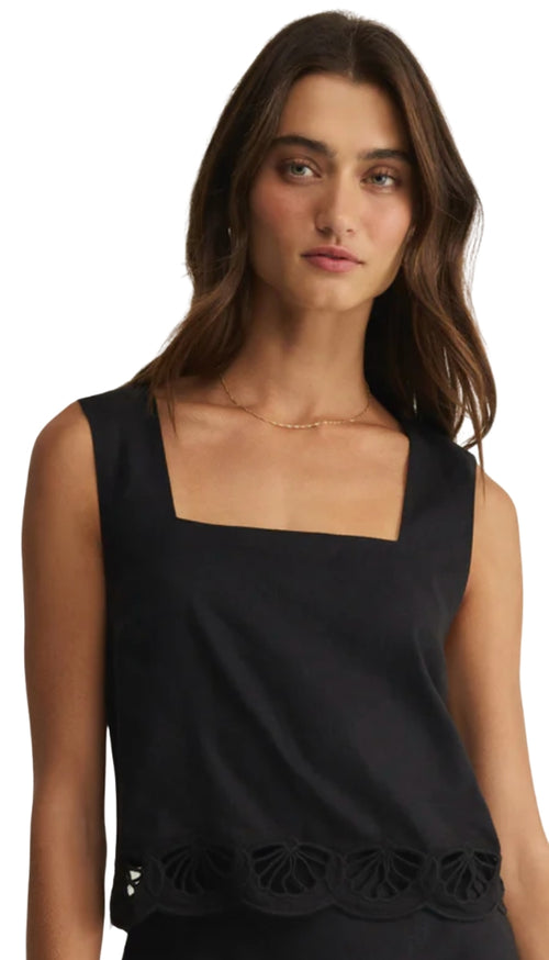 Charlene Embroidery Top
