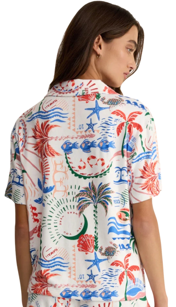 Beach Days Getaway Pj Top