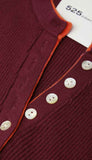 Emmeline Rib Layered Henley