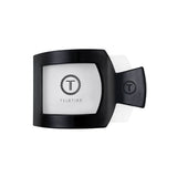 Small Flat Square Clip-Jet Black