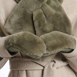 Faux Fur Gloves