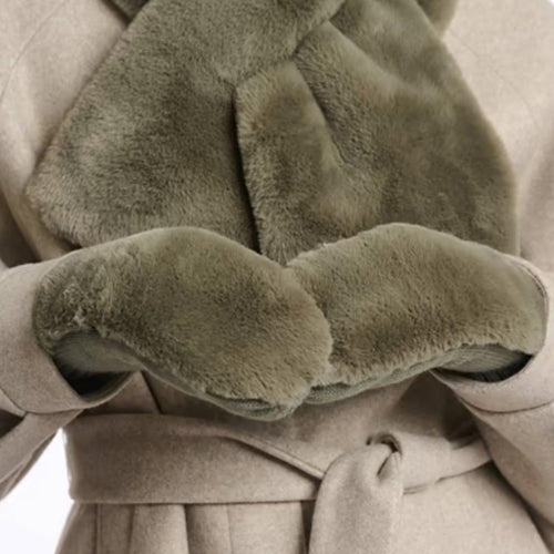 Faux Fur Gloves