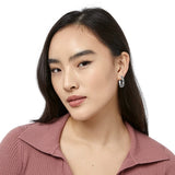 Contempo Small Hoop Earrings
