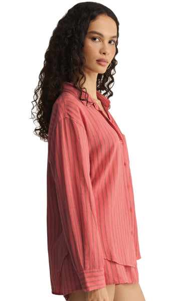 The Perfect Striped Button Up