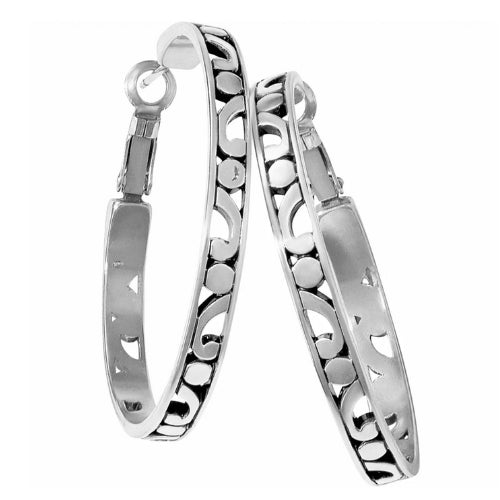 Contempo Large Hoop Earrings