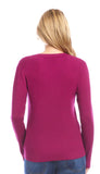 Ribbed V Neck Sweater