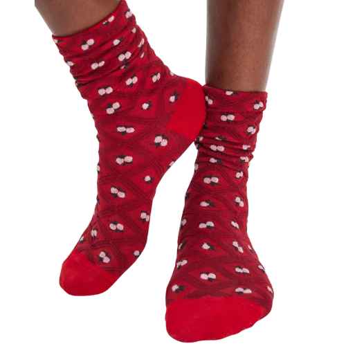 Floral Jacquard Trouser Sock