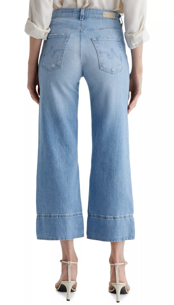 Sage Wide Leg Crop-Mid Rise - Dana Point