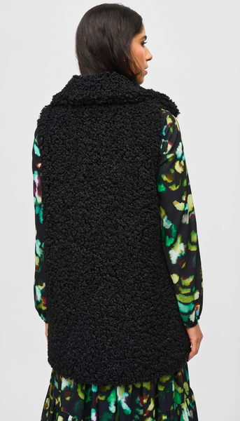 Faux Fur Sleeveless Vest