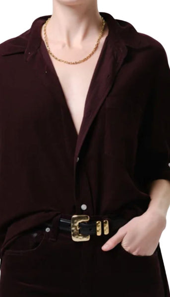 Kayla Shirt In Corduroy