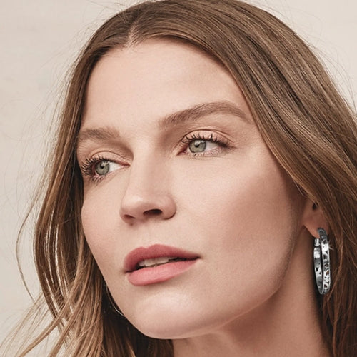 Contempo Large Hoop Earrings