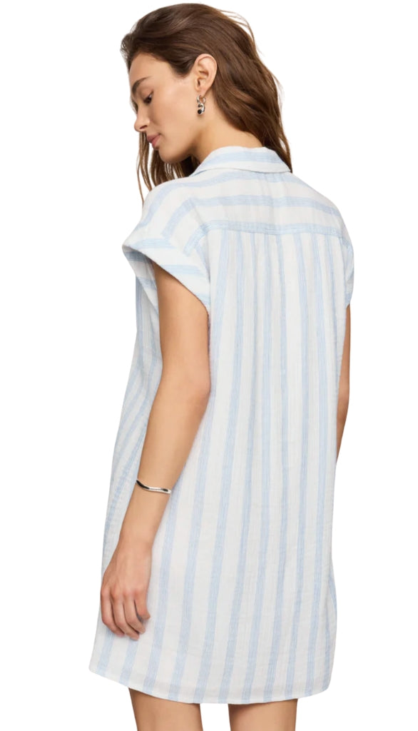 Shellbound Striped Dress