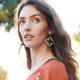 Toledo Statement French Wire Earrings