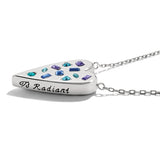 Love Messages B Radiant Reversible Necklace