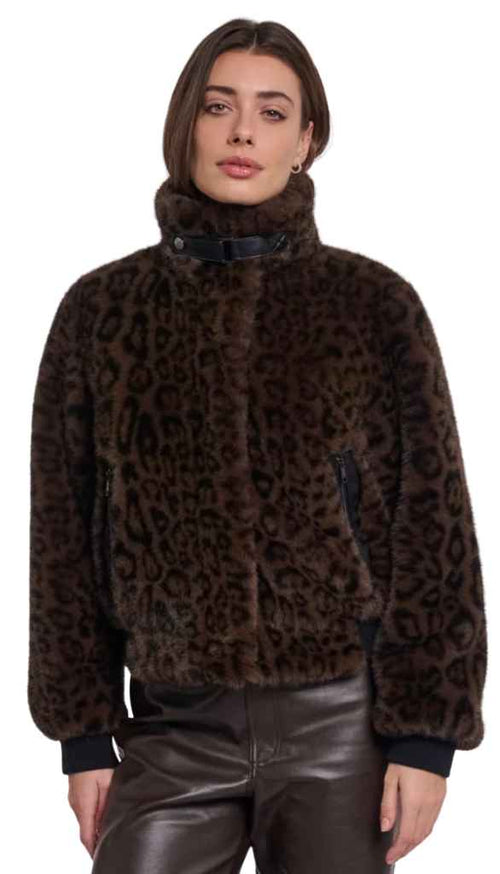 Faux Fur Leather Trim