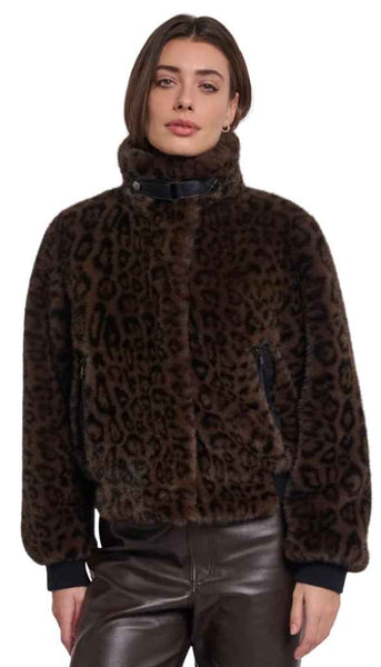 Faux Fur Leather Trim