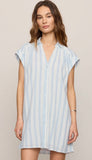 Shellbound Striped Dress
