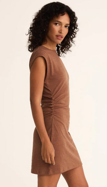 Camino Textured Mini Dress