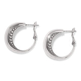 Pretty Tough Arch Hoop Earrings