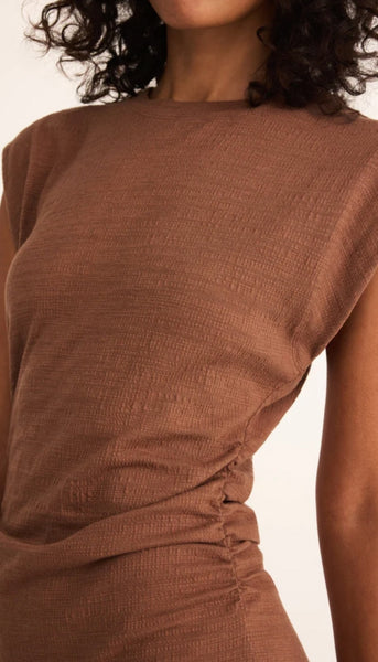 Camino Textured Mini Dress
