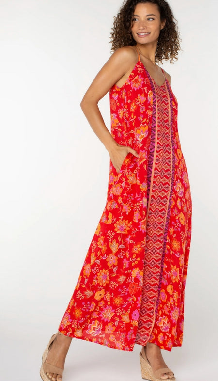 Palm Pointe 3/4 Sleeve Dress