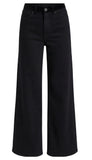 Good Waist Palazzo Jeans - Black