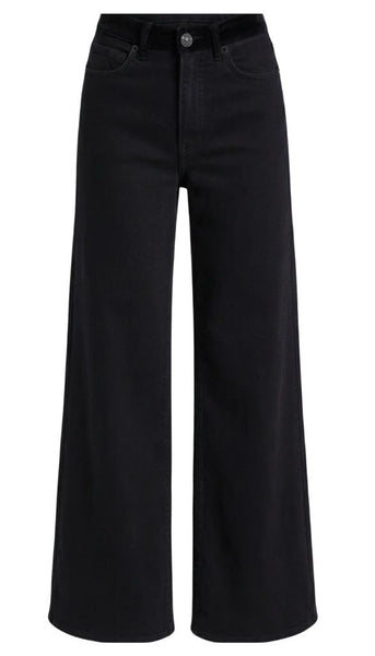 Good Waist Palazzo Jeans - Black