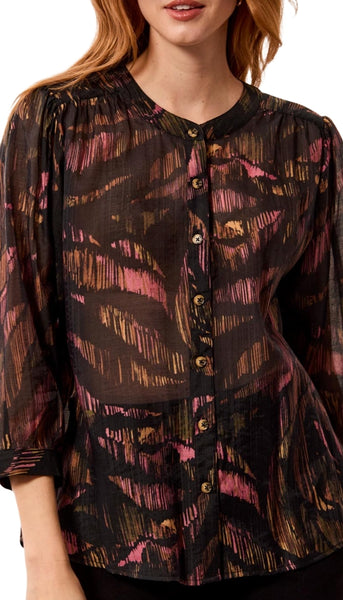 Dolman Sleeve Wide Blouse