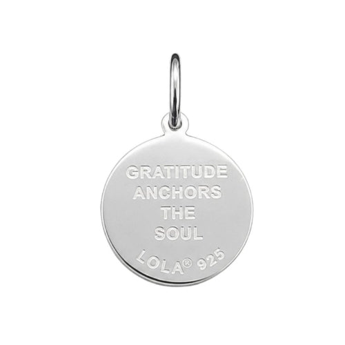 Small Pendant-Gratitude Anchor, Mix